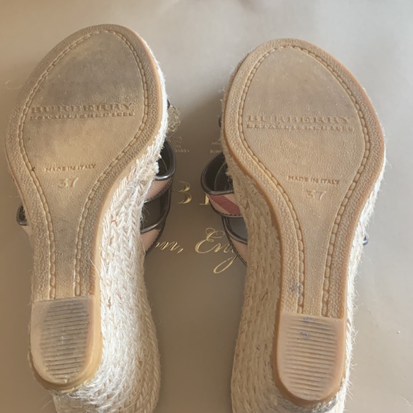 Burberry Slide Wedge Espadrille - Picture 4 of 6